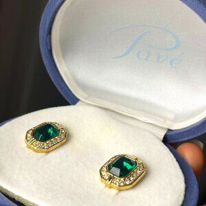 Clip-on earrings in the original box